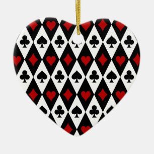 Gambling Blackjack Card Player Casino Las Vegas Ceramic Tree Decoration
