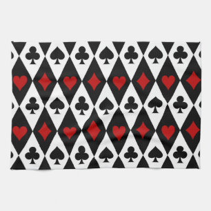 Gambling Blackjack Card Player Casino Las Vegas Tea Towel