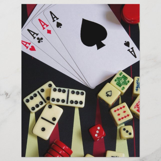 Gambling casino gaming pieces (Front)