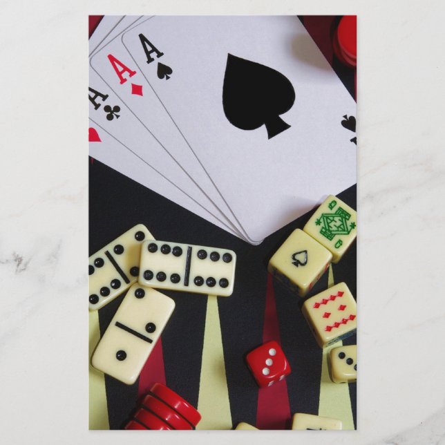 Gambling casino gaming pieces (Front)