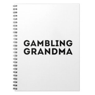 Gambling Grandma Notebook