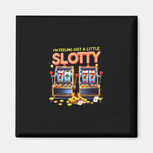 Gambling Lovers Lucky Slot Machine Casino Las Vega Magnet