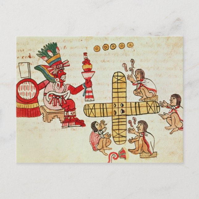Gambling Patoli and the god Postcard (Front)