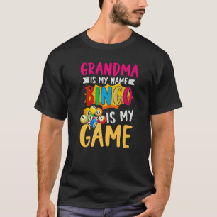 Gambling Retired Bingo Player Grandma Retirement B T-Shirt