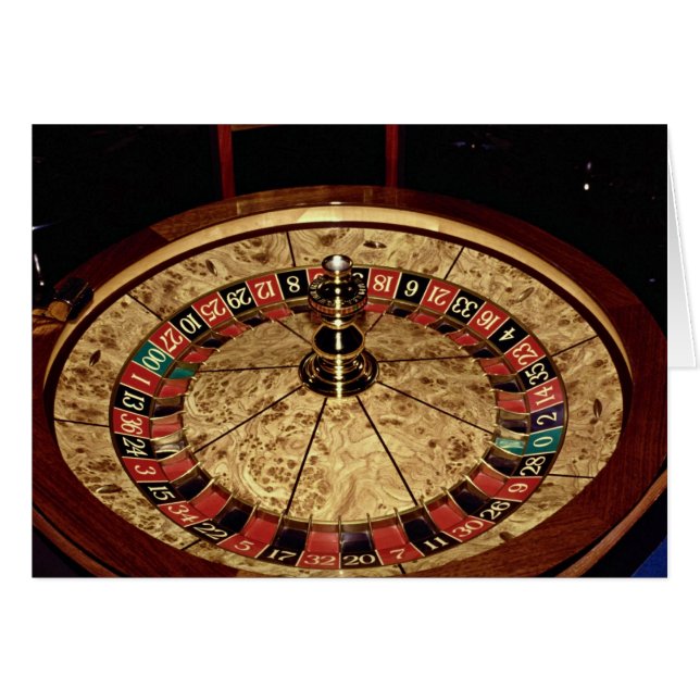 Gambling, roulette (Front Horizontal)