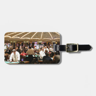 Gambling Roulette Casino Gamble Money Vegas Luggage Tag