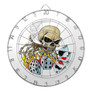 Gambling Skull Dartboard