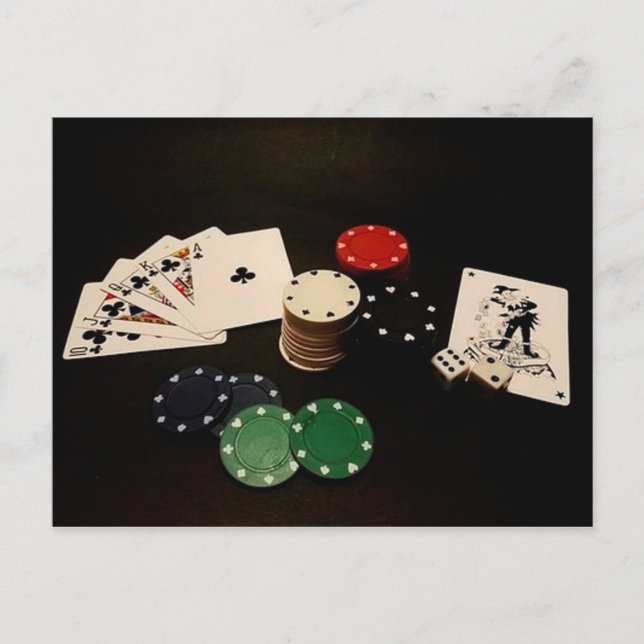 Gambling Tools Postcard (Front)