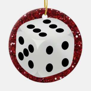 Gambling - Vegas Ceramic Tree Decoration