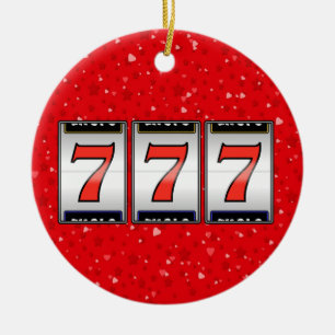 Gambling - Vegas Ceramic Tree Decoration