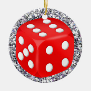 Gambling - Vegas Ceramic Tree Decoration