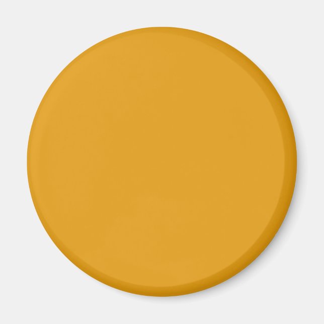 Gamboge Orange E49B0F Colour - Add Your Name Optio Magnet (Front)