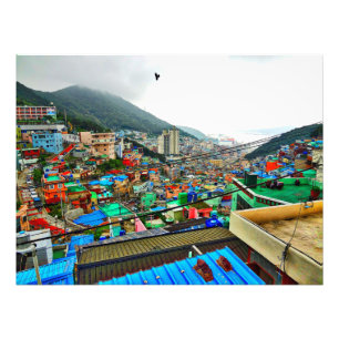 Gamcheon Cultural Village Korea Photo Print