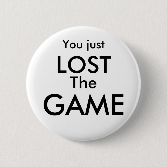 Game 6 Cm Round Badge (Front)