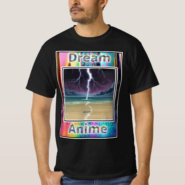 Game Beach Dream Anime T-Shirt (Front)