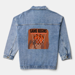 game begins denim jacket