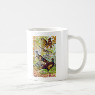 Game Birds 1902 True Stone Chromolithograph Coffee Mug