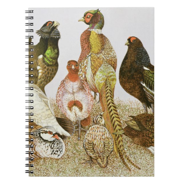 Game Birds Notebook (Front)