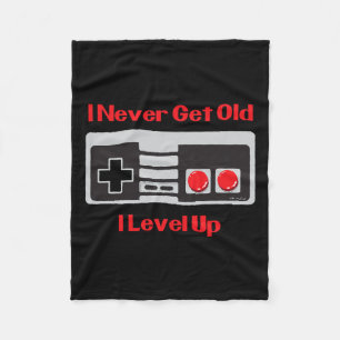 Game Birthday Shirt Funny Gaming Shirt For Adults Fleece Blanket