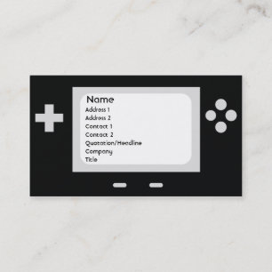 Game - Business Business Card
