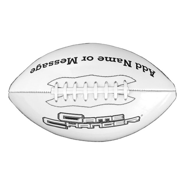 "Game Changer" 2 Panel Keepsake  American Football (Front)