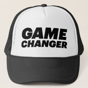GAME CHANGER fun slogan hat