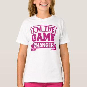 Game Changer Girls’ T-Shirt – Motivational Kids