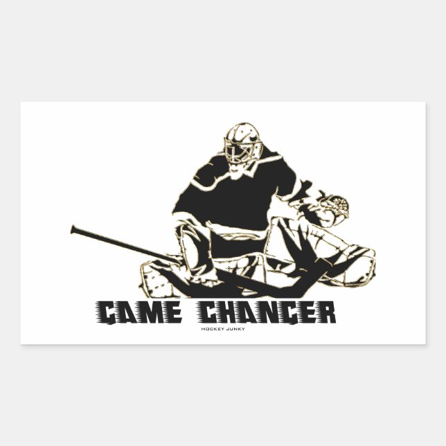 GAME CHANGER RECTANGULAR STICKER (Front)
