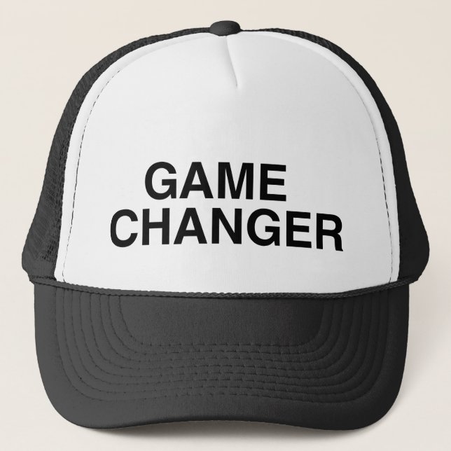 GAME CHANGER slogan hat (Front)