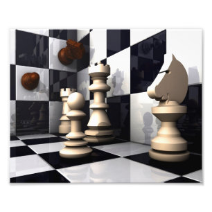 Game Chess Style Photo Print