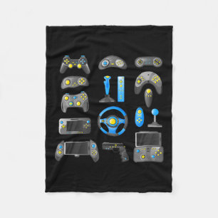 Game Control All The Things Video Game 1  Fleece Blanket