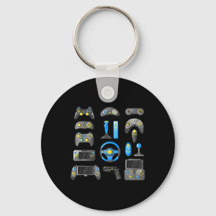Game Control All The Things Video Game 1 Key Ring