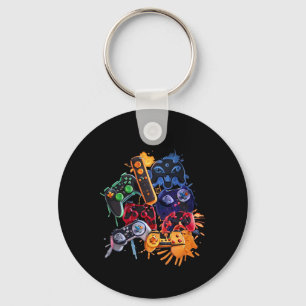 Game Control All The Things Video Game Controller Key Ring