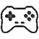 Game Controller Black White 8bit Video Game Style Photo Sculpture Magnet<br><div class="desc">Black and white pixelated game controller Illustration done in 8-bit style.  Show off your passion for gaming- old school!  This image created by a fellow gamer. Can be on light or dark background - change through customise button.</div>