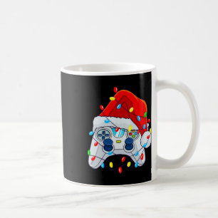 Game Controller Christmas Santa Hat Gamer Boys 1 Coffee Mug