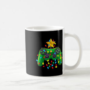 Game Controller Christmas Tree Lights Gamer Boys K Coffee Mug