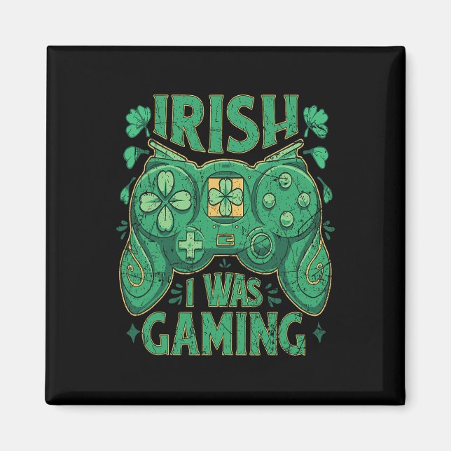 Game Controller Irish Gamer Boys St Patricks Day  Magnet (Front)
