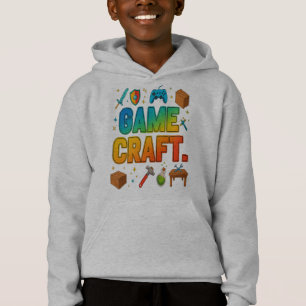Game Craft Retro Gamer Hoodie 