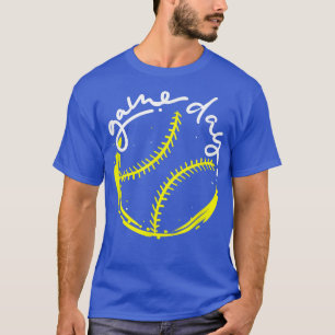 Game Day Baseball Life, Softball Life for Mum Boys T-Shirt