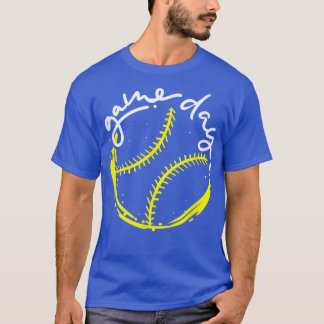Game Day Baseball Life, Softball Life for Mum Boys T-Shirt