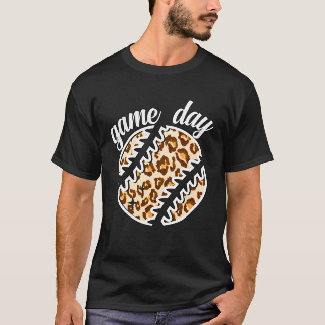 Game Day Baseball Softball Pitcher Catcher T-Shirt (Front)