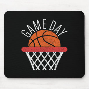 Game Day Basketball Lover Basketball Player Fun Ba Mouse Mat