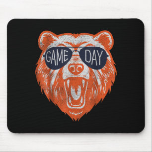 Game day bear mouse mat