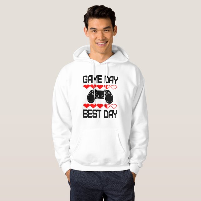 Game Day Best Day  Sweatshirt (Front Full)