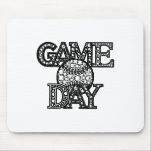 Game Day Bysebyl Rhinestone Bysebyl Player Sport M Mouse Mat
