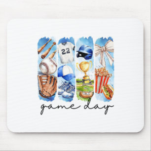 Game Day Bysebyll Coquette Bow Funny Tis The Seaso Mouse Mat