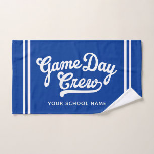 Game Day Crew Custom Sport Towel, Team Spirit Hand Towel