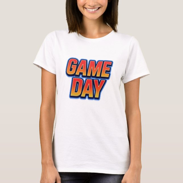 Game Day Energy T-Shirt (Front)