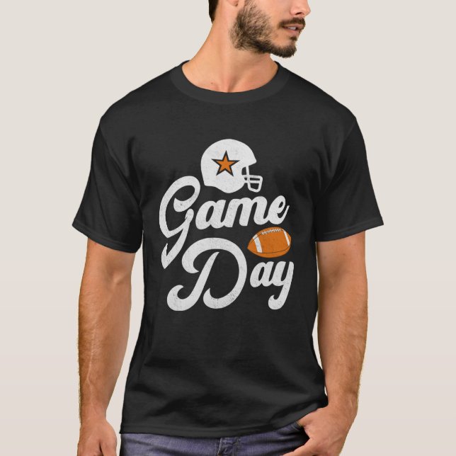 Game Day Fantasy Football Season Funny Men Women K T-Shirt (Front)