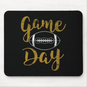 Game Day Football Cute Football Top Mouse Mat